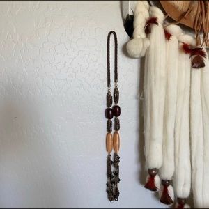Large beaded necklace | measurements upon …